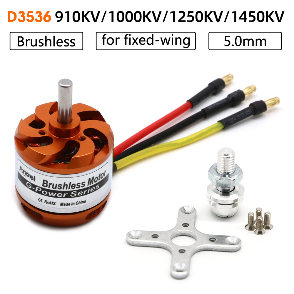 Rc Helicopter Motor - D3536 910KV 1000KV 1250KV 1450KV Borstelloze