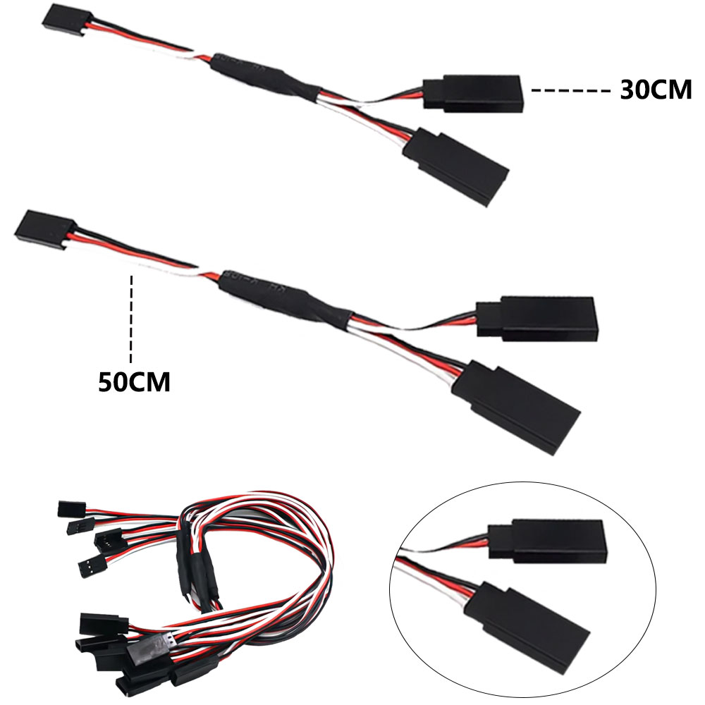 Rc Helicopter Servo - 5/8/10pcs RC Servo Y Verlengkabel 300mm