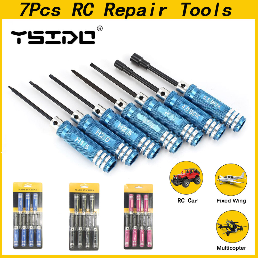 Rc Helicopter Tool Kit - YSIDO 7 Stuks 1.5 2.0 2.5mm