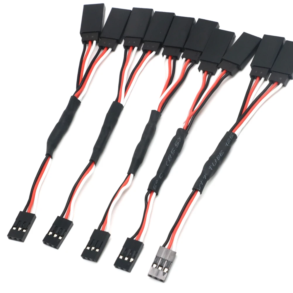 Rc Helicopter Servo - 5PCS 100/150/200/300/500mm RC Servo Y Verlengsnoer
