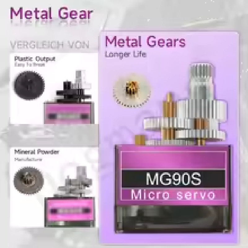 MG90S Metal Gear Servo 9g SG90 - Rc Helicopter Servo recensie en prijs