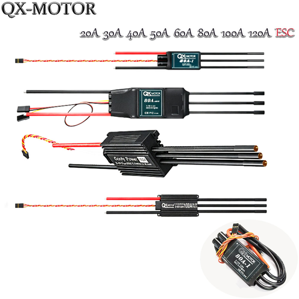 20A-120A Borstelloze ESC Snelh - Rc Helicopter Motor recensie en prijs