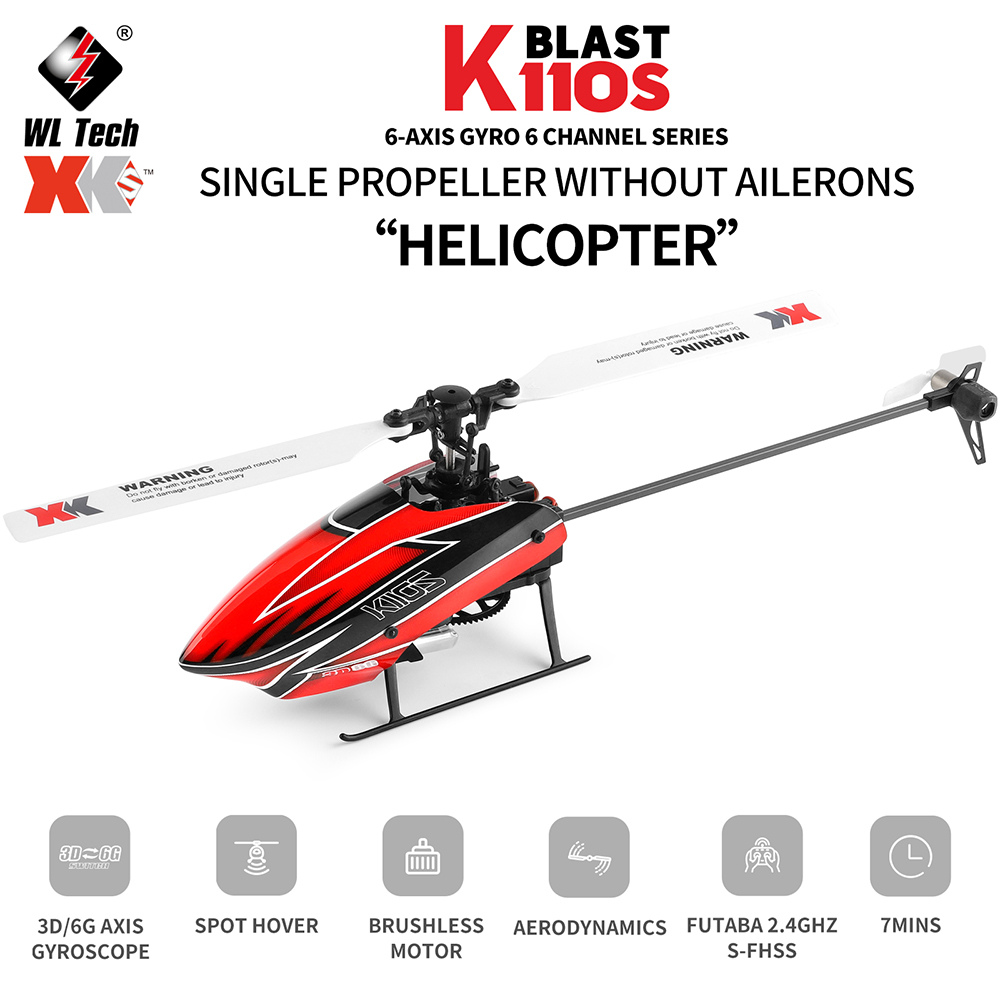 Wltoys Xk K 110S 6ch 3d 6G Sys - Rc Helicopter Gyro recensie en prijs