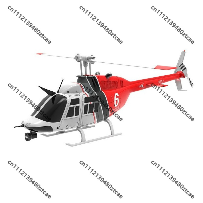 C138 6CH Single Rotor Flybarle - Rc Helicopter Single Rotor recensie en prijs