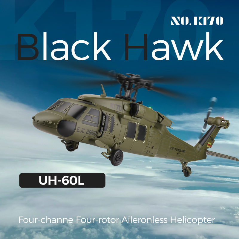 UH-60L Borstelloze RC Helikopt - Rc Helicopter Gyro recensie en prijs