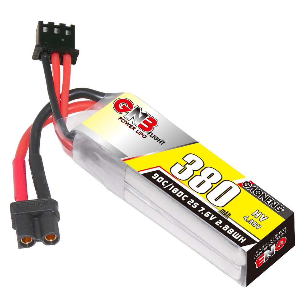 GNB 2S 7.6V 380mAh 90C/180C Li - Rc Helicopter Coaxial recensie en prijs