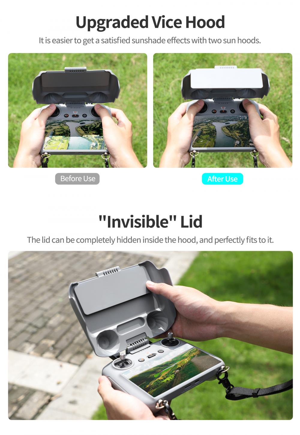 Scherm beschermhoes zonnescher - Dji Drone Mini 3 recensie en prijs