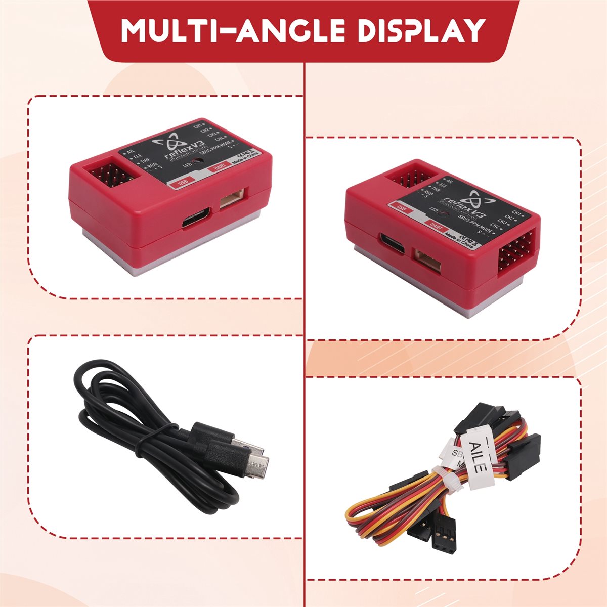 Goodede Voor FMS Reflex V3 Fli - Rc Helicopter Gyro recensie en prijs