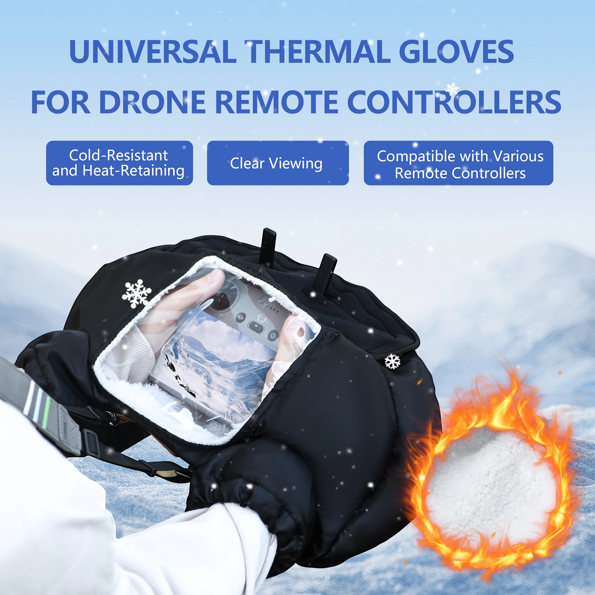 Winter warme handschoenen dron - Dji Drone Mini 3 recensie en prijs